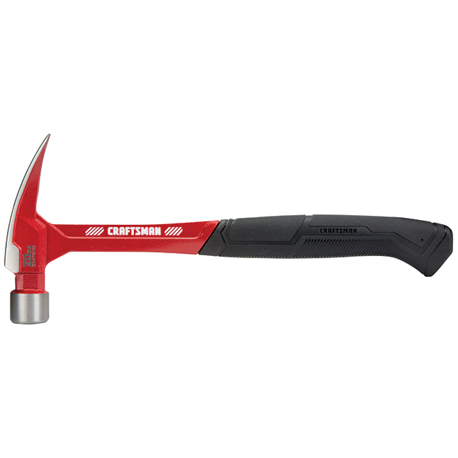 Hammer - General Purpose - Steel - 20 oz - Red and Black