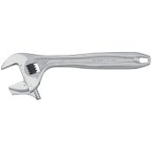 CRAFTSMAN Adjustable Wrench - Reversible Jaw - 10-in - Steel - Chrome