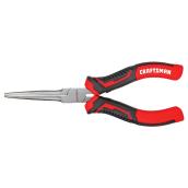 CRAFTSMAN Long-Nose Pliers - 6-in - Mini - Steel - Red and Black