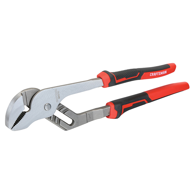 CRAFTSMAN Groove Joint Pliers - 12-in - Red and Black