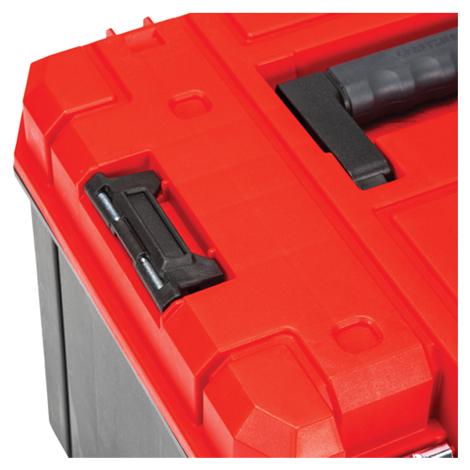 Deep Tool Box - Black and Red