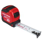 CRAFTSMAN PRO-11 Measuring Tape - 1.25-in x 30-ft - Red