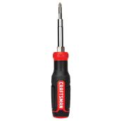 6-Way Screwdriver - Steel - Red and Black