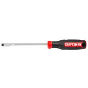 CRAFTSMAN Slotted Screwdriver - Bi-Material - 5/16-in x 6-in - Red and Black