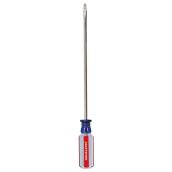 CRAFTSMAN Steel Flat Blade Screwdriver - 1/8-in x 6-in - Blue/Red