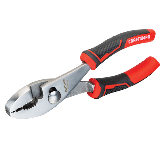 CRAFTSMAN Slip Joint Pliers - 6-in - Red and Black