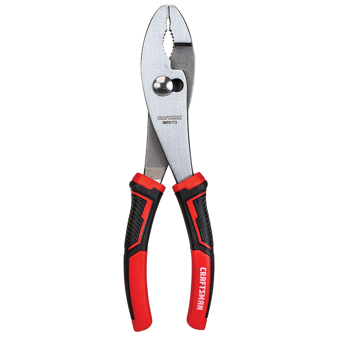 CRAFTSMAN Slip Joint Pliers - 8-in - Red and Black