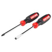 Screwdriver - Phillips # 2 - Plat 1/4'' x 4'' - Set of 2
