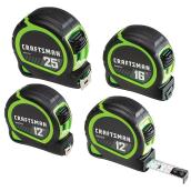 High Visibility Measuring Tape - Pack of 4