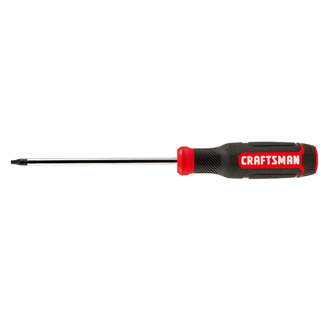 Square Screwdriver - #2 x 6" - Red and Black