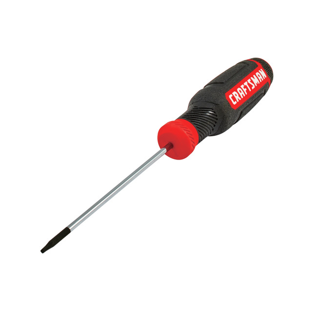 Square Screwdriver - #0 x 4" - Red and Black