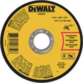 DEWALT XP Type-1 Aluminum Oxide Abrasive Metal Cut-Off Wheel - 4 1/2-in Dia x 3/64-in T - 7/8-in Arbor