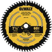 DeWalt Wood Circular Saw Blade 7 1/4-in Dia 60 Carbide Tooth - ATB Grind