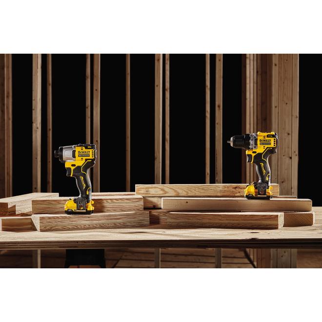 DeWalt Xtreme Drill and Impact Driver Kit with Batteries and Charger - Brushless Motor - 3-LED Light - Cordless