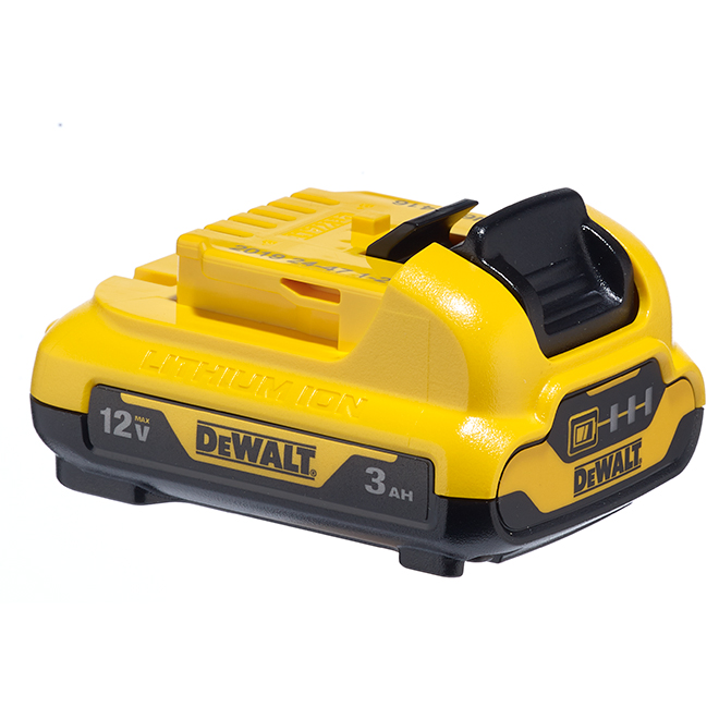 behind Illustrate Mince DeWalt Power Tool Battery - 3-Amp x 12-Volt Max - Lithium-Ion - 3 Fuel  Gauge System DCB124 | RONA