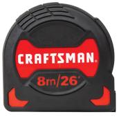 Ruban à mesurer Easy Grip de Craftsman, 26 pi