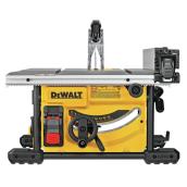 Banc de scie DEWALT compact pour chantier, lame de 8 1/4 po, 15 A