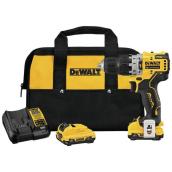 Dewalt 12-V 3/8-in Cordless Hammer Drill - Battery, Charger and Carrying Bag Included