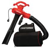 CRAFTSMAN Backpack Electric Blower 3-in-1 12 A 450 cfm 260 mph