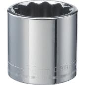 CRAFTSMAN 12-Point Socket - Steel - 36 mm x 1/2-in Drive