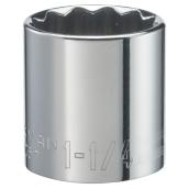 Craftsman SAE 12-Point Shallow Socket - Steel - Drive 1.25-in x 1/2-in