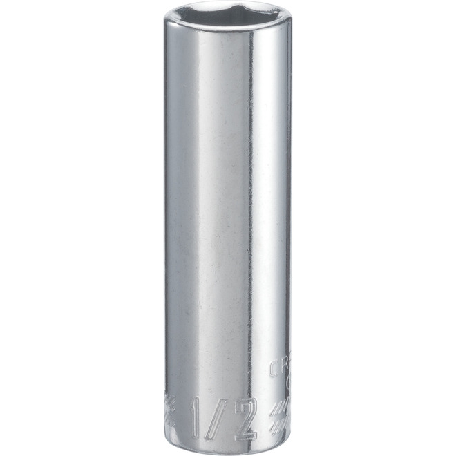 CRAFTSMAN SAE 6-Point Socket - Steel - Drive 1/2-in x 3/8-in