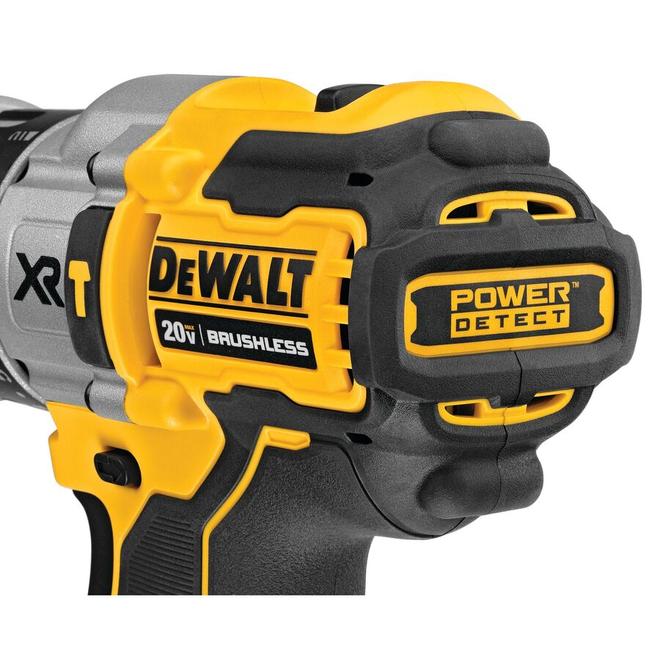 DEWALT 20 V Max 1/2-in Compact Cordless Hammer Drill - Power-Detect - 3 LED Mode Spotlight - 3-Speed