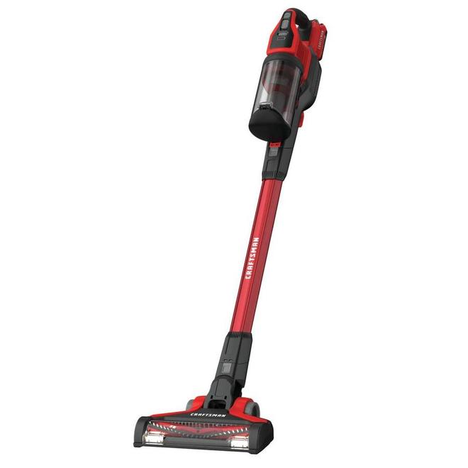 Image of Craftsman | V20 45 CFM Red And Black Cordless Stick Vacuum | Rona