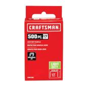 CRAFTSMAN Light-Duty 5/16-in Staples - 500-Pack