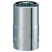 CRAFTSMAN SAE 1/2-in Drive 12-Point 9/16-in Shallow Socket