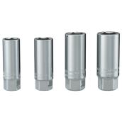 Craftsman Steel Socket Set for Spark Plugs - 3/8-in - 4-Units