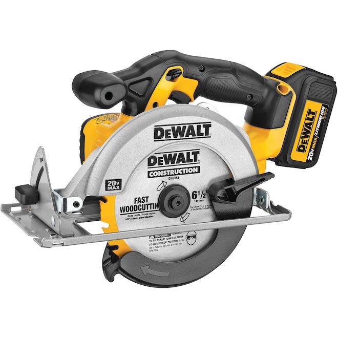 DEWALT 20V MAX XR Brushless Cordless 6-Piece Tool Kit with Two 2.0 AH Batteries
