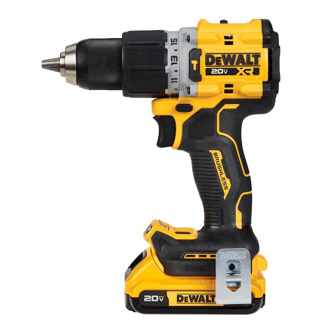 DEWALT 20V MAX XR Brushless Cordless 2-Piece Tool Kit with Two 4.0 AH Batteries and a Charger