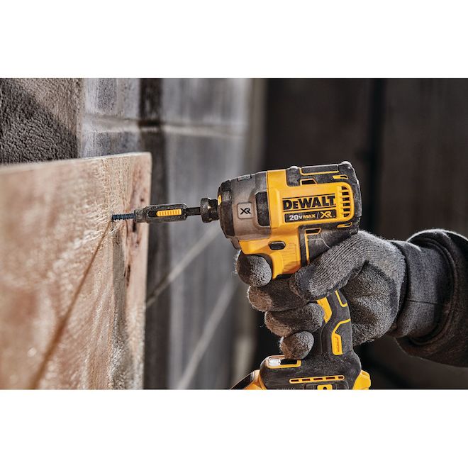 DEWALT 20V MAX XR Brushless Cordless 2-Piece Tool Kit with Two 2.0 Ah Batteries 1 Charger and a Soft Case