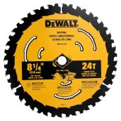 DeWALT 8 1/4-in Ripping Circular Saw Blade - 24 Carbide Teeth