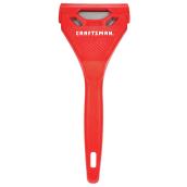 CRAFTSMAN Glass Scrapper Plastic Stainless Steel 6.5-in x 45-in Red