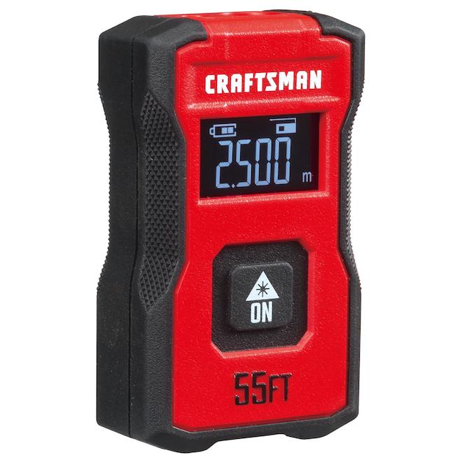 CRAFTSMAN Pocket Laser Distance Measurer 55ft CMHT77721 RONA