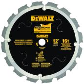 DeWALT 1-Pack 12-in 16-Tooth Dry Cut Only Standard Tooth Miter Saw Blades