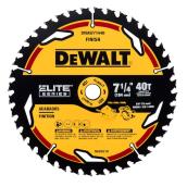 DEWALT 1-Pack 7-1/4-in 40-Tooth Dry Cut Only Standard Tooth Circular Saw Blade