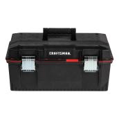 Craftsman Pro 23-in Red and Black Plastic Tool Box