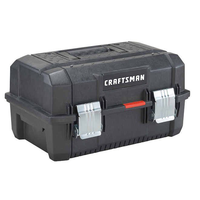 CRAFTSMAN 18-in Black Tool Box with Cantilever CMST18001