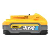 DEWALT 20V MAX POWERSTACK 5AH Power Tool Battery