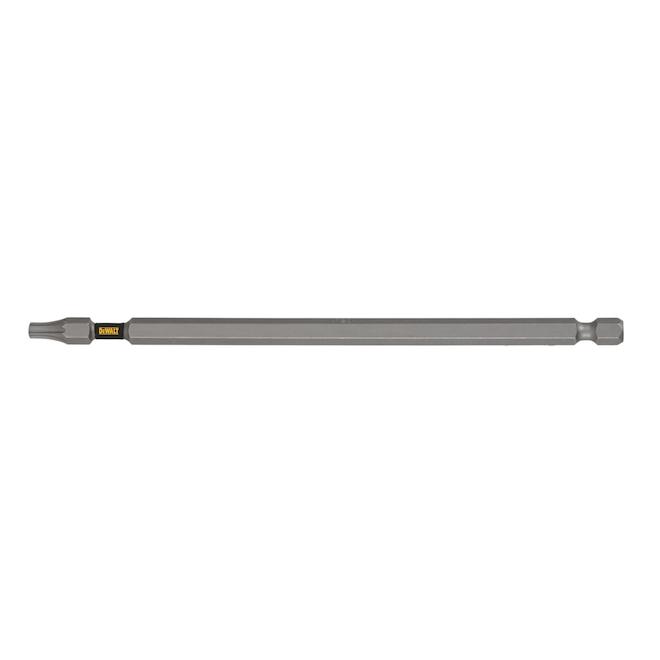 Embout de tournevis en acier noir à pointe Torx T25 DEWALT, 1 unité, 6 po