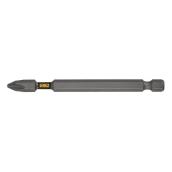 DEWALT Tough Grip - 1-Piece - 3.5-in - #2 - Phillips Head - Steel - Hex Shank Screwdriver Bit