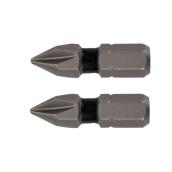 DEWALT Phillips #1 Black Steel Screwdriver Bits - 1-in - 2-Pack