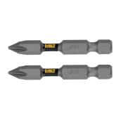 Jeu de 2 embouts de tournevis cruciformes 2 po DEWALT