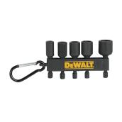 DeWALT Impact Ready 5-Piece 1-7/8-in Hex Steel Shank ScrewDriver Bit Set