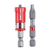 CRAFTSMAN Steel #2 Square Magnetic 2-in Screwdriver Kit - 2 Pieces