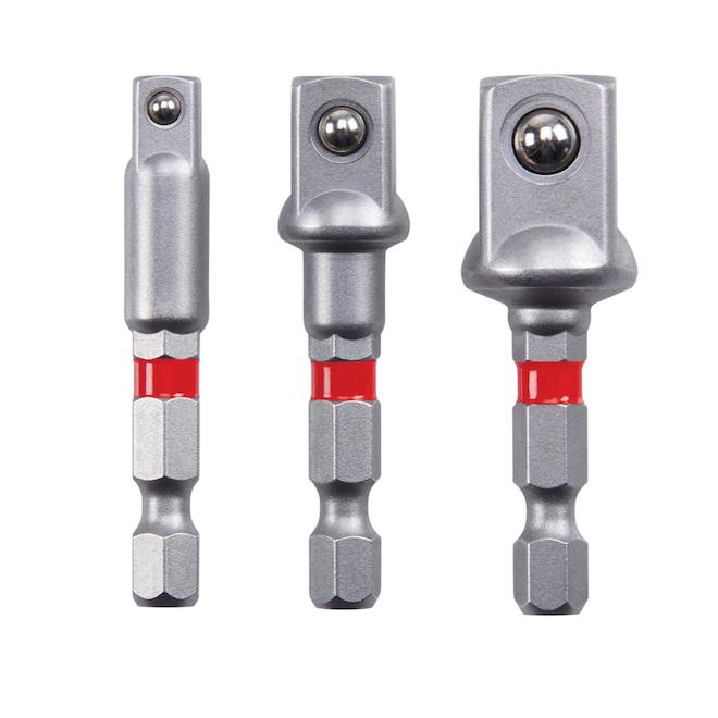 CRAFTSMAN Steel 2-in Socket Adaptor Kit - 3 Pieces