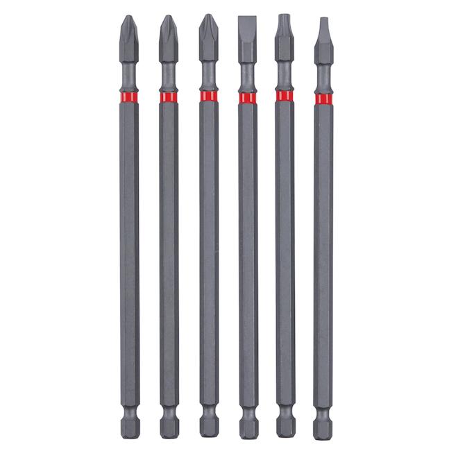 CRAFTSMAN 6-Piece Steel Assorted 6-in Screwdriver Bit Set